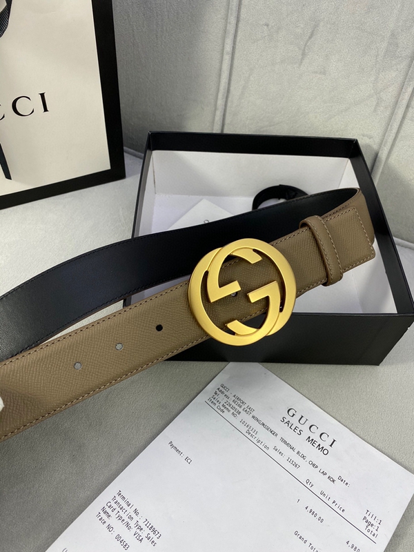 グッチベルト激安角部分ディテール